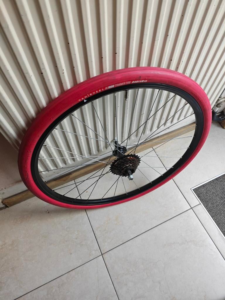Pneu home trainer vélo Van Rysel 700x25C (25-622) 27,5, Pneu