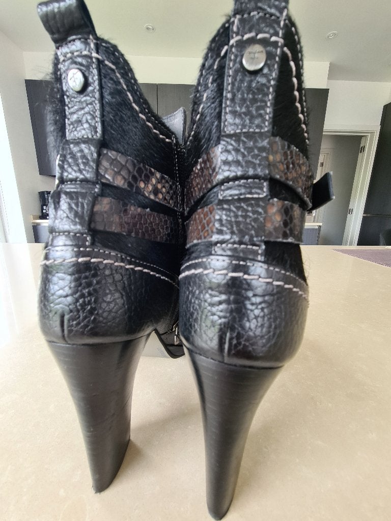 ENKELLAARSJES, Kleding | Dames, Schoenen, Ophalen, Zwart, Floris van Bommel, Lage of Enkellaarzen