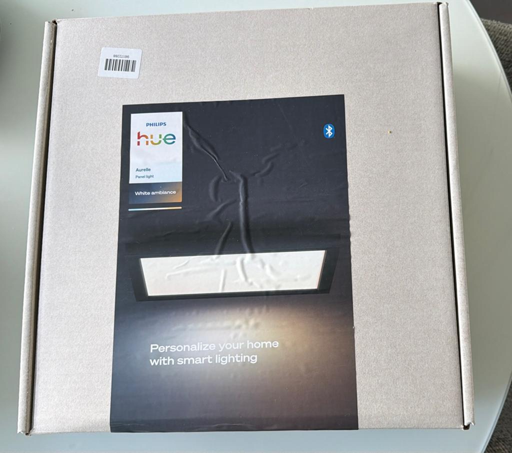 Phillips Hue Aurelle plafondlamp zwart, Ophalen, Zo goed als nieuw