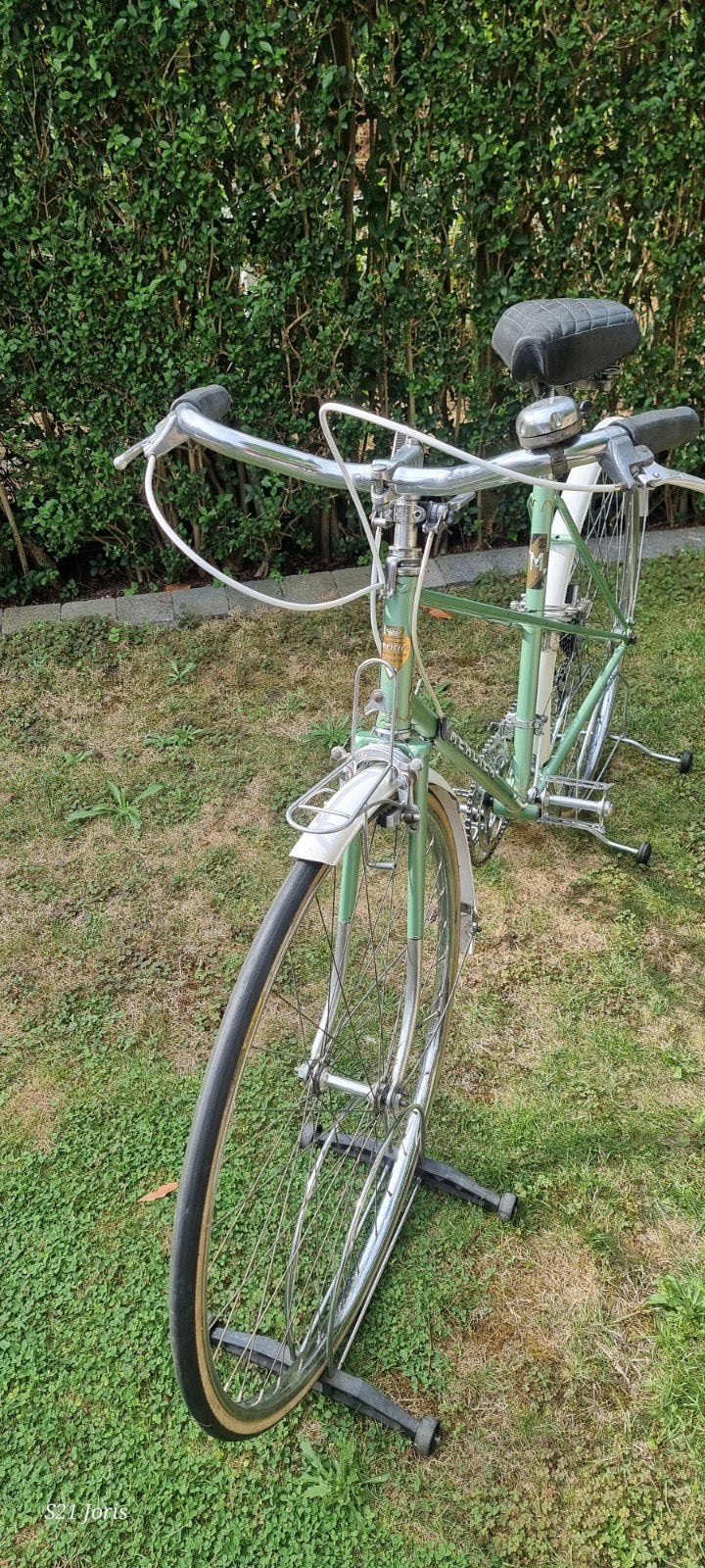mooie groene vintage Mercier mixte fiets, Fietsen en Brommers, Ophalen