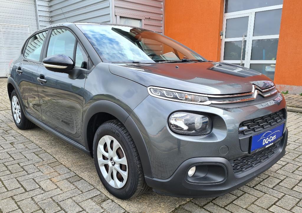 Citroën C3 - essence - 04/2017, Argent ou Gris, 50 kW, Euro 6, Entreprise