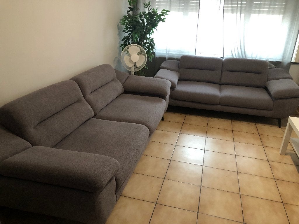 Chaise de salon grise comme neuve, Enlèvement, Comme neuf, Tissus