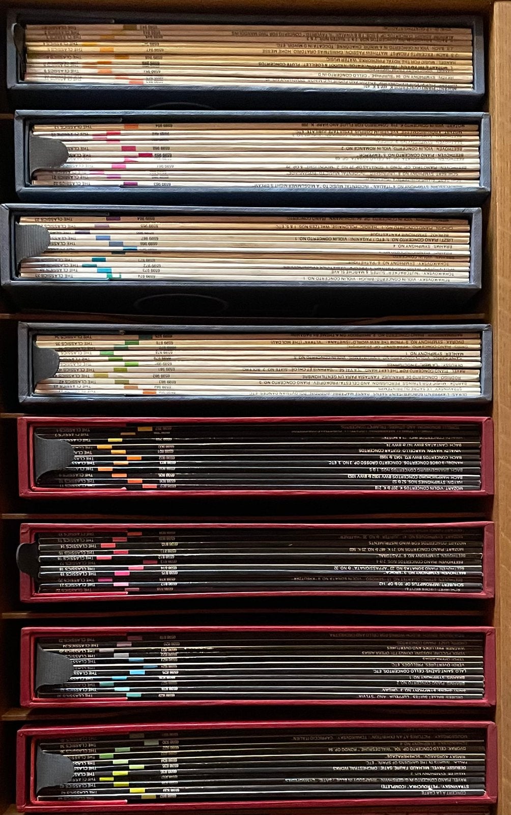 8 Complete Vinyl LP-Boxsets 'The Classics'-88 LP’s-als nieuw, Ophalen, Boxset, Zo goed als nieuw, 12 inch