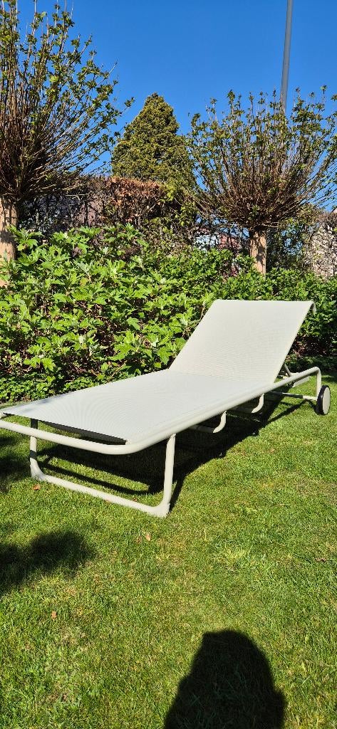 2 Ligbedden tuin, Tuin en Terras, Ophalen, Nieuw, Aluminium, Verstelbaar