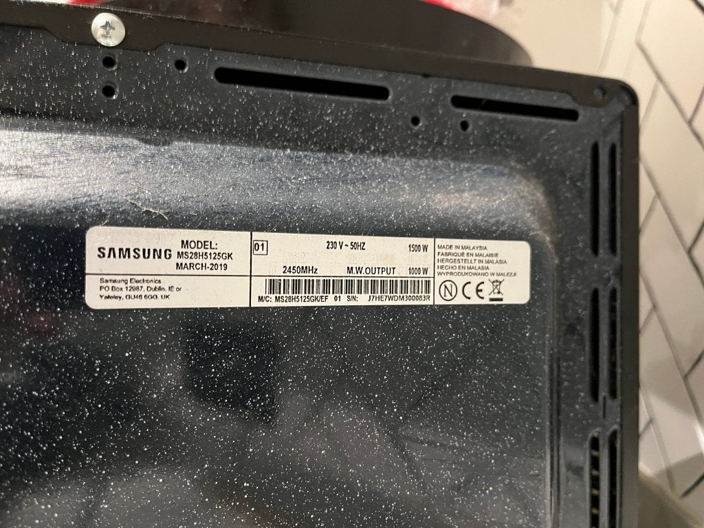 Samsung microgolfoven te herstellen, Enlèvement, Ne fonctionne pas, 45 à 60 cm, Micro-ondes