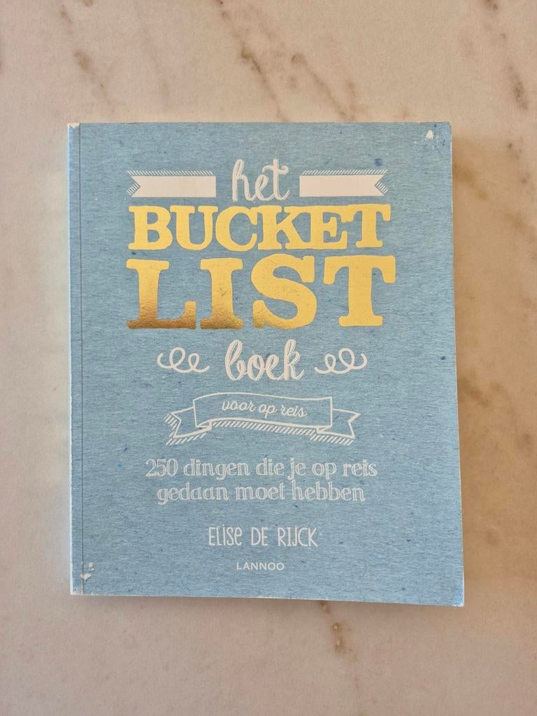 Elise De Rijck - Het Bucketlist boek voor op reis, Ophalen of Verzenden, Nieuw, Elise De Rijck