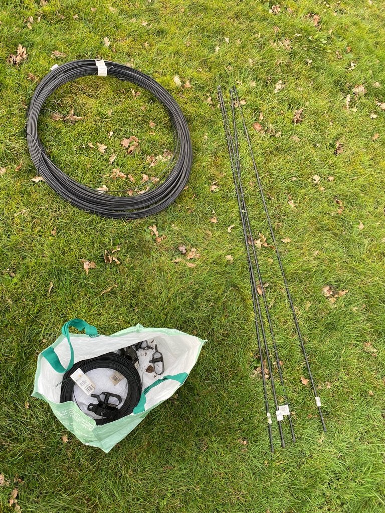 Omheining Giardino (50m), Tuin en Terras, Gaas en Draad, Nieuw, Draad, 20 meter of meer, Ophalen