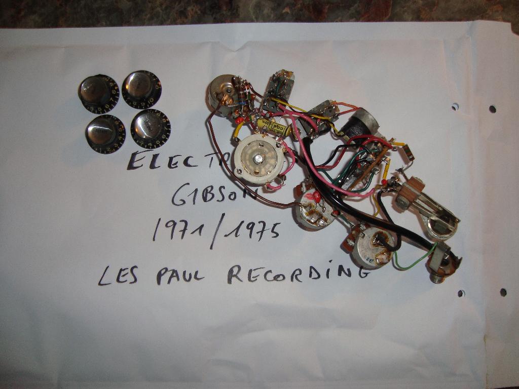 Gibson 1976 Les Paul Recording wiring, Ophalen, Gebruikt, Elektrische gitaar