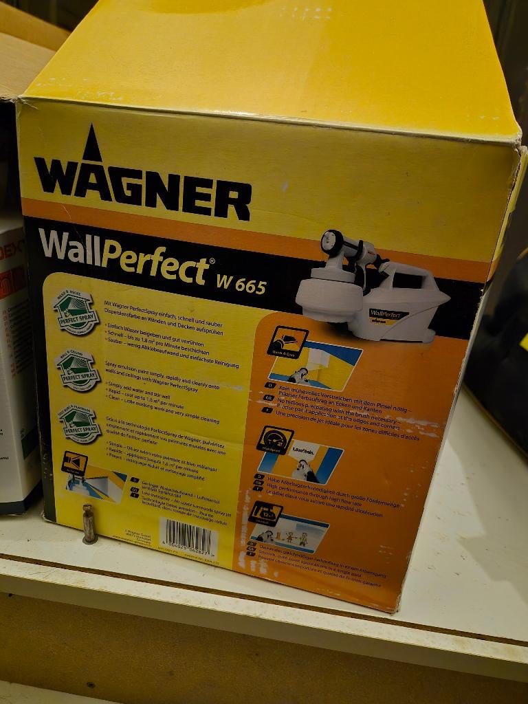 PISTOLET PEINTURE WAGNER Perfect W665, Enlèvement, Utilisé, Pulvérisateur de peinture ou Pompe à peinture