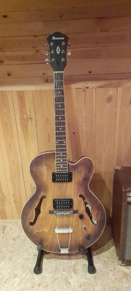 Ibanez Hollowbody gitaar, Musique & Instruments, Instruments à corde | Guitares | Électriques, Enlèvement, Comme neuf, Hollow body