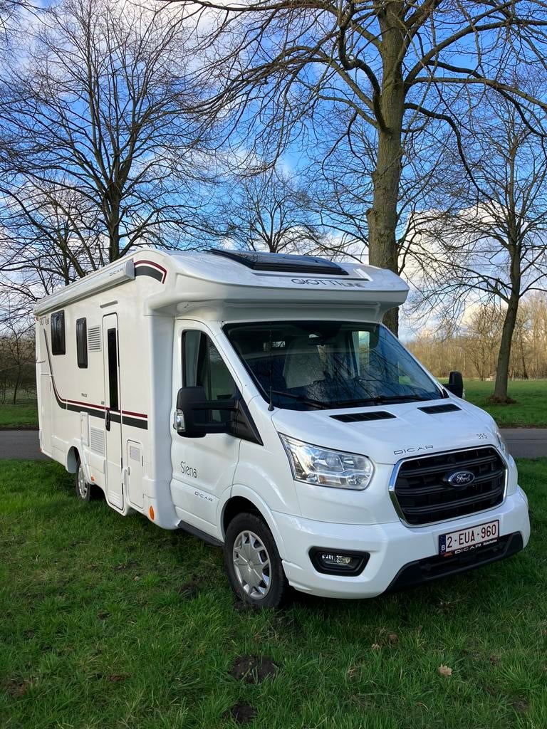 Te koop camper / mobilhome Giottiline Siena 395  54000km, Enlèvement, Comme neuf