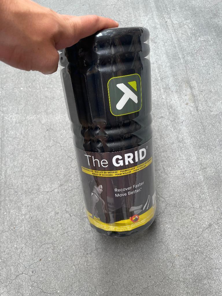 The Grid - Foam Roller - Black - 1.0, Sport en Fitness, Fitnessmaterialen, Ophalen of Verzenden, Nieuw, Rug, Foamroller
