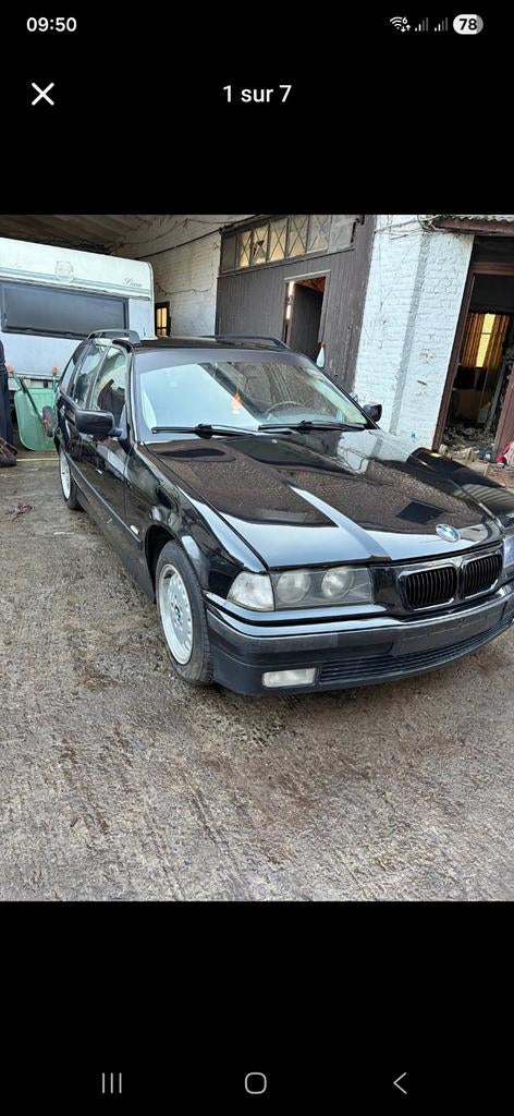 E36 318tds, Auto's, BMW, Bedrijf, Elektrische buitenspiegels, Elektrische ramen, Zetelverwarming, Diesel, Break, 4 deurs, Handgeschakeld