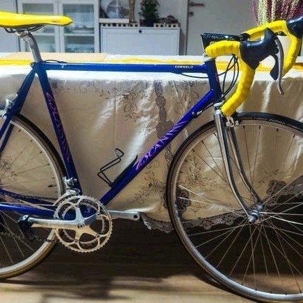 Rijklaar Koersfiets Uscannini Midnight Purple, 28 inch, Velgrem, 15 tot 20 versnellingen, 53 tot 57 cm