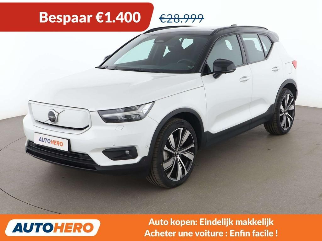Volvo XC40 Recharge Twin Pure 300 kW Pro AWD (bj 2021), Auto's, Volvo, Automaat, Stof, Gebruikt, 408 pk