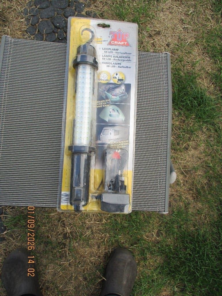 looplamp ; led ;heroplaadbaar . nieuw in verpakking ., Ophalen of Verzenden, Nieuw
