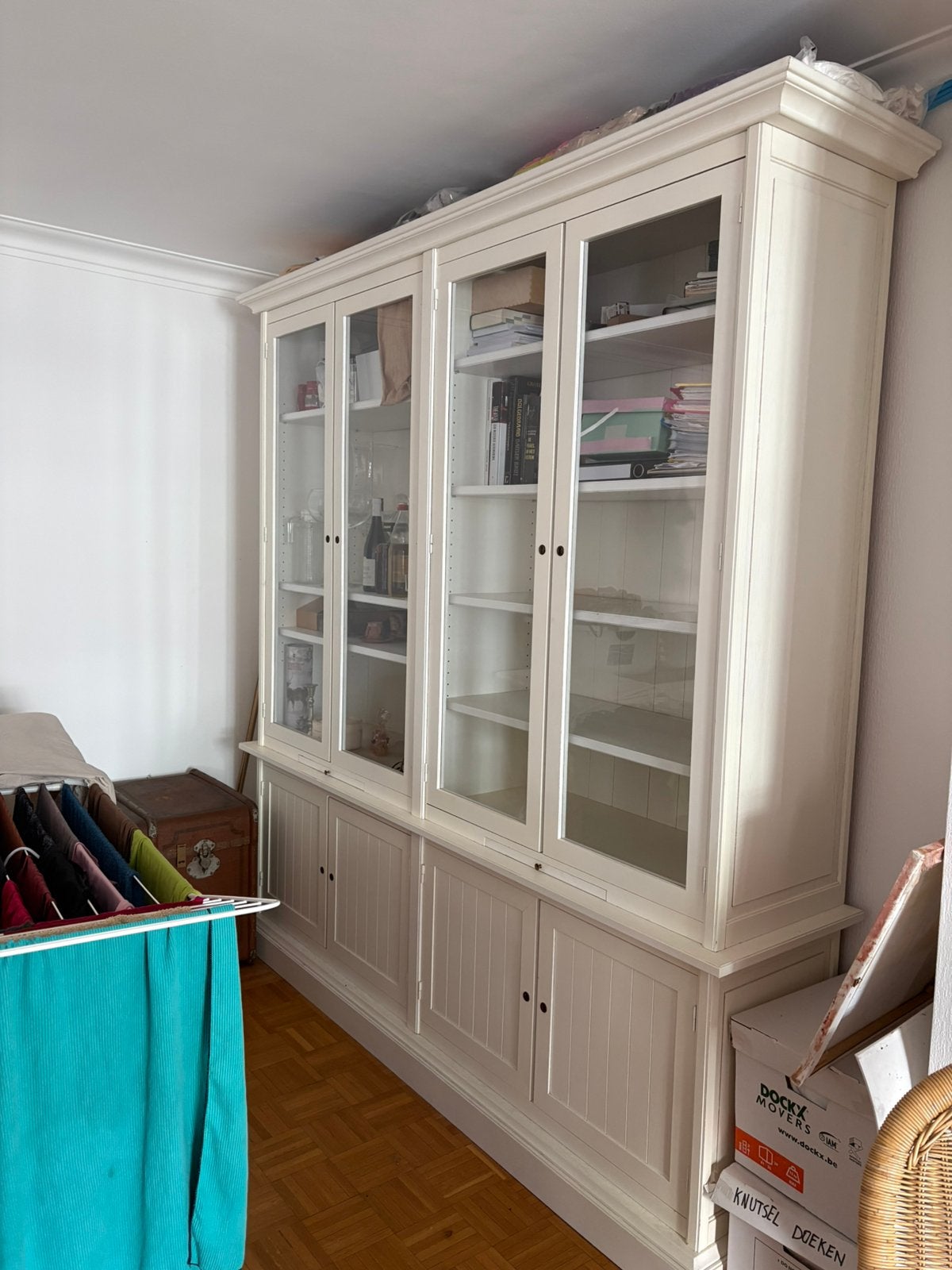 Houten boekenkast, Huis en Inrichting, Kasten | Boekenkasten, Ophalen, Zo goed als nieuw