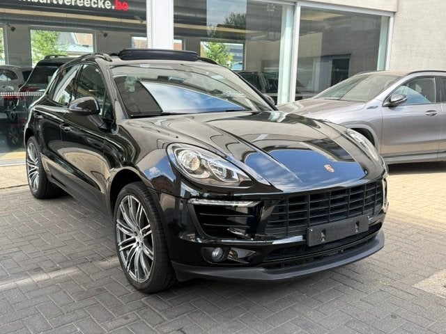 Porsche Macan 2.0L Turbo-Panodak-Leder-Memory-Led-21", Auto's, Porsche, Automaat, 4 cilinders, Zwart, Leder