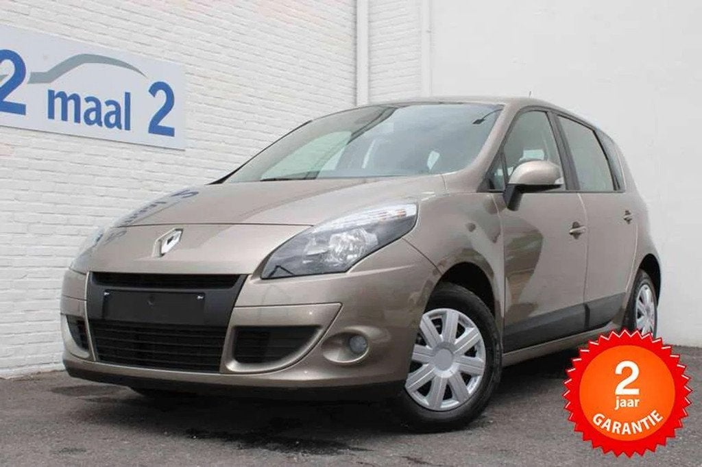 Renault Scénic Airco / Cruise / Inclusief 2 JAAR garantie!, Auto's, 177 g/km, Zwart, 4 cilinders, Bedrijf