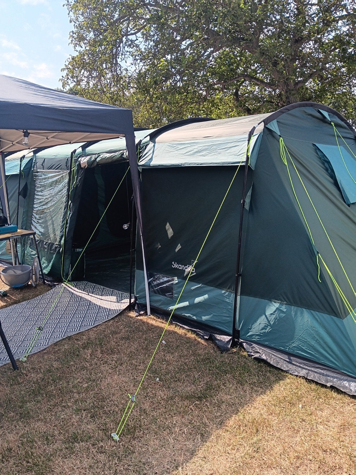 Skandika Montana 8 tent, Ophalen
