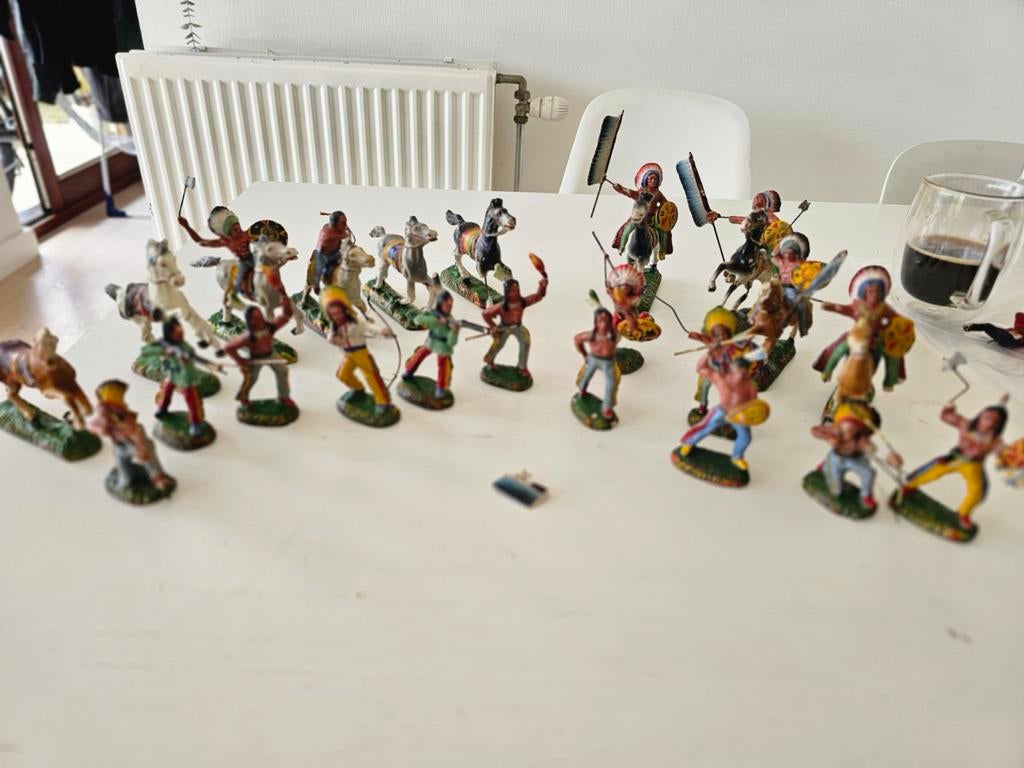 Durso made in belgium indianen, Antiek en Kunst, Ophalen of Verzenden