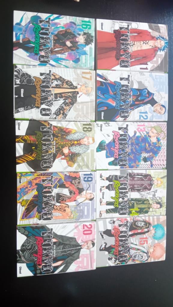 Collection 1-20 tokyo revengers, en parfait état.En Français, Enlèvement ou Envoi