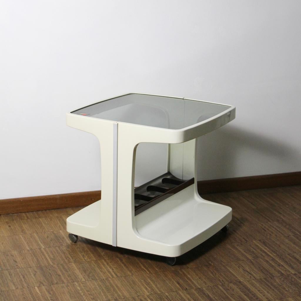 Vintage Bartafel - Marc Held voor Prisunic (jaren '70), Antiek en Kunst, Ophalen of Verzenden