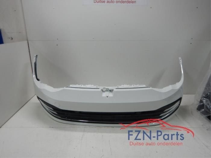 VW Golf 8 5H Voorbumper Highline LC9A 4PDC Wit, Ophalen of Verzenden, Gebruikt, Voor, Bumper