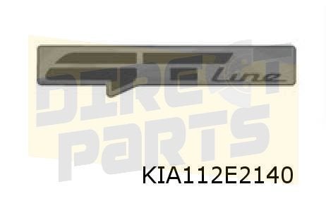 Kia EV9 (11/23-) embleem tekst "GT-line" achterzijde Origine, Kia, -, -, Nieuw