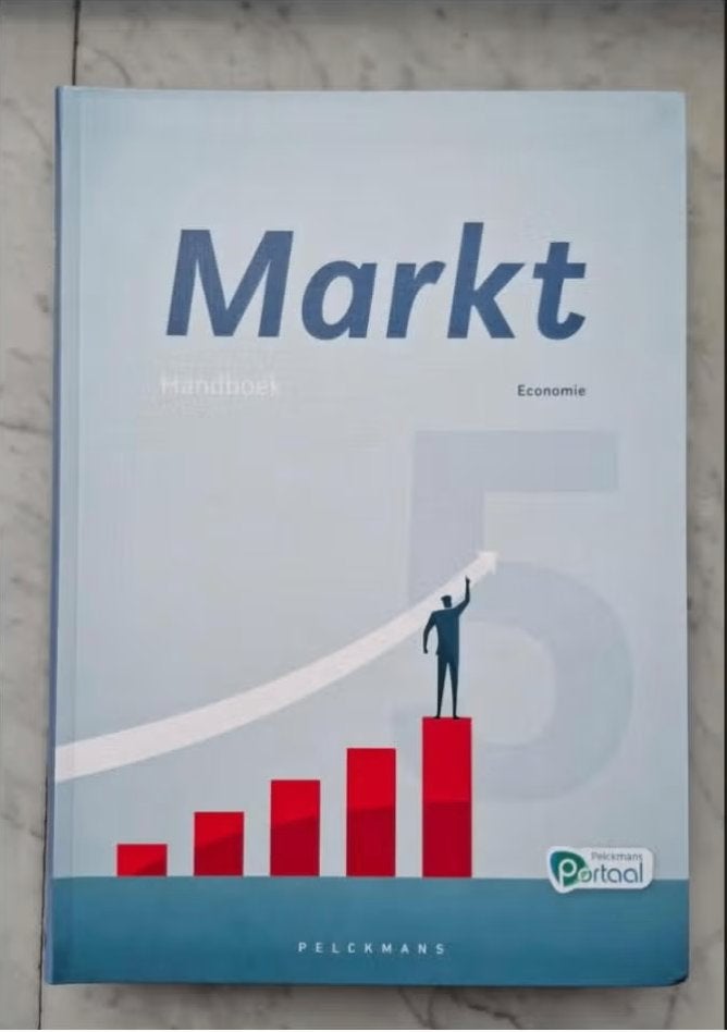 MARKT – Handboek Economie, Livres, Livres scolaires, Neuf, Enlèvement ou Envoi, Secondaire, Pelckmans