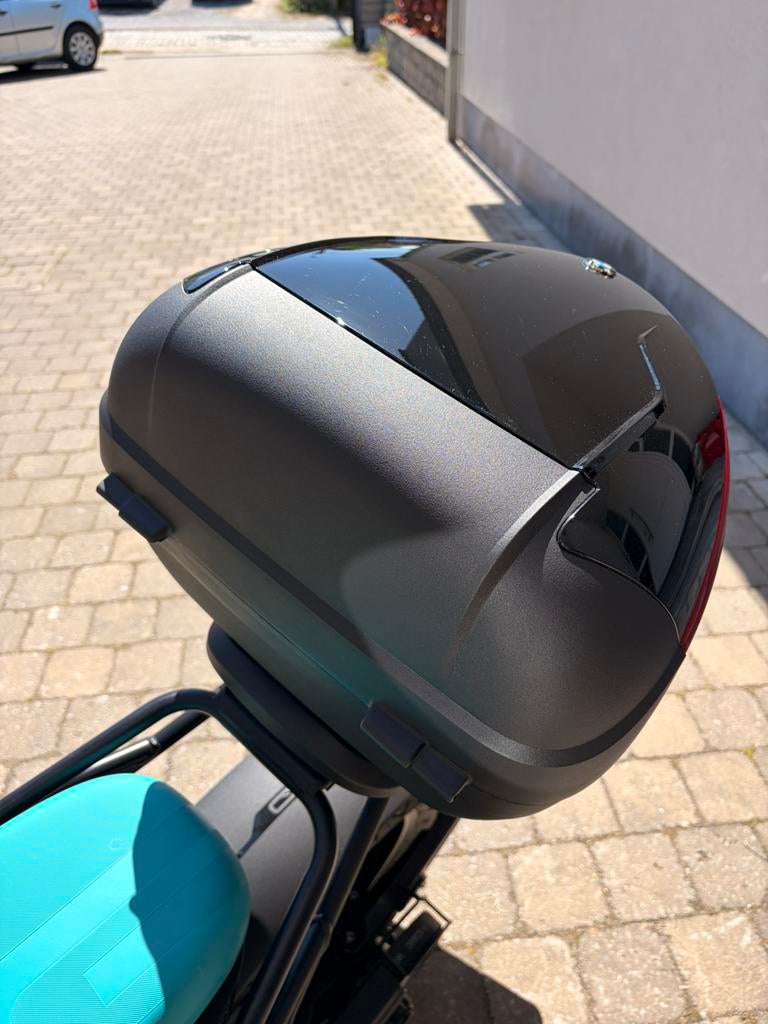 Top-Case et Support BMW CE02, Motos, Accessoires | Valises & Sacs, Enlèvement, Comme neuf