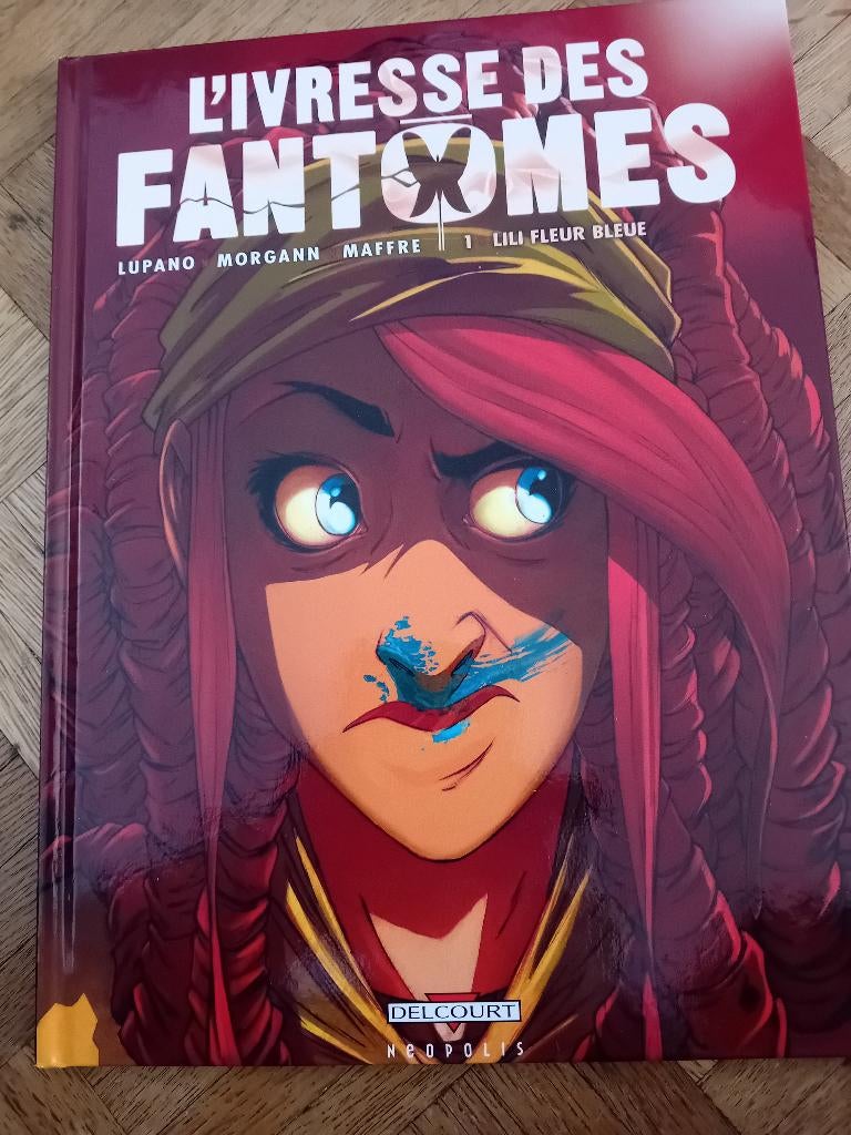 Bd l ivresse des fantômes lili fleur bleue, Ophalen of Verzenden