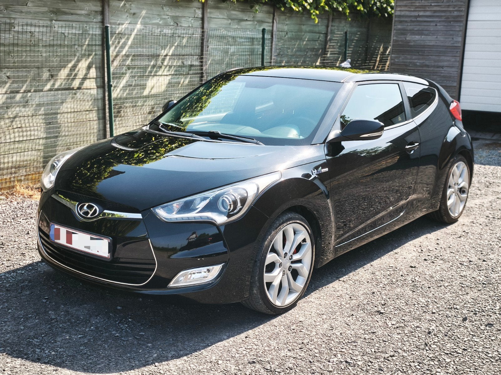 Hyundai Veloster 1.6 Benzine 140PK, Autos, Euro 5, Achat, Boîte manuelle, Noir
