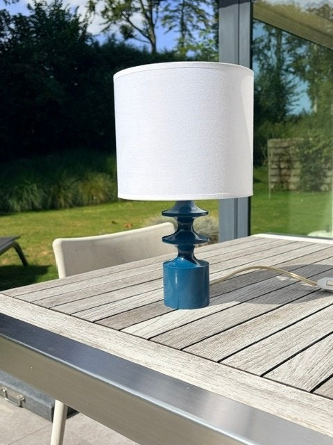 Lampe Kristiansson, LUXUS, Bois, Enlèvement ou Envoi, 32 cm, Bleu
