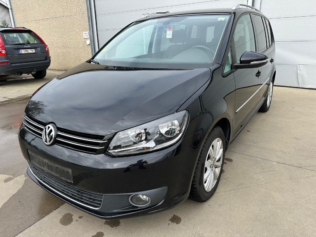 Volkswagen Touran 1.6TDI 7 PLACES HIGHLINE, Autos, Euro 5, Entreprise, 7 places, Boîte manuelle