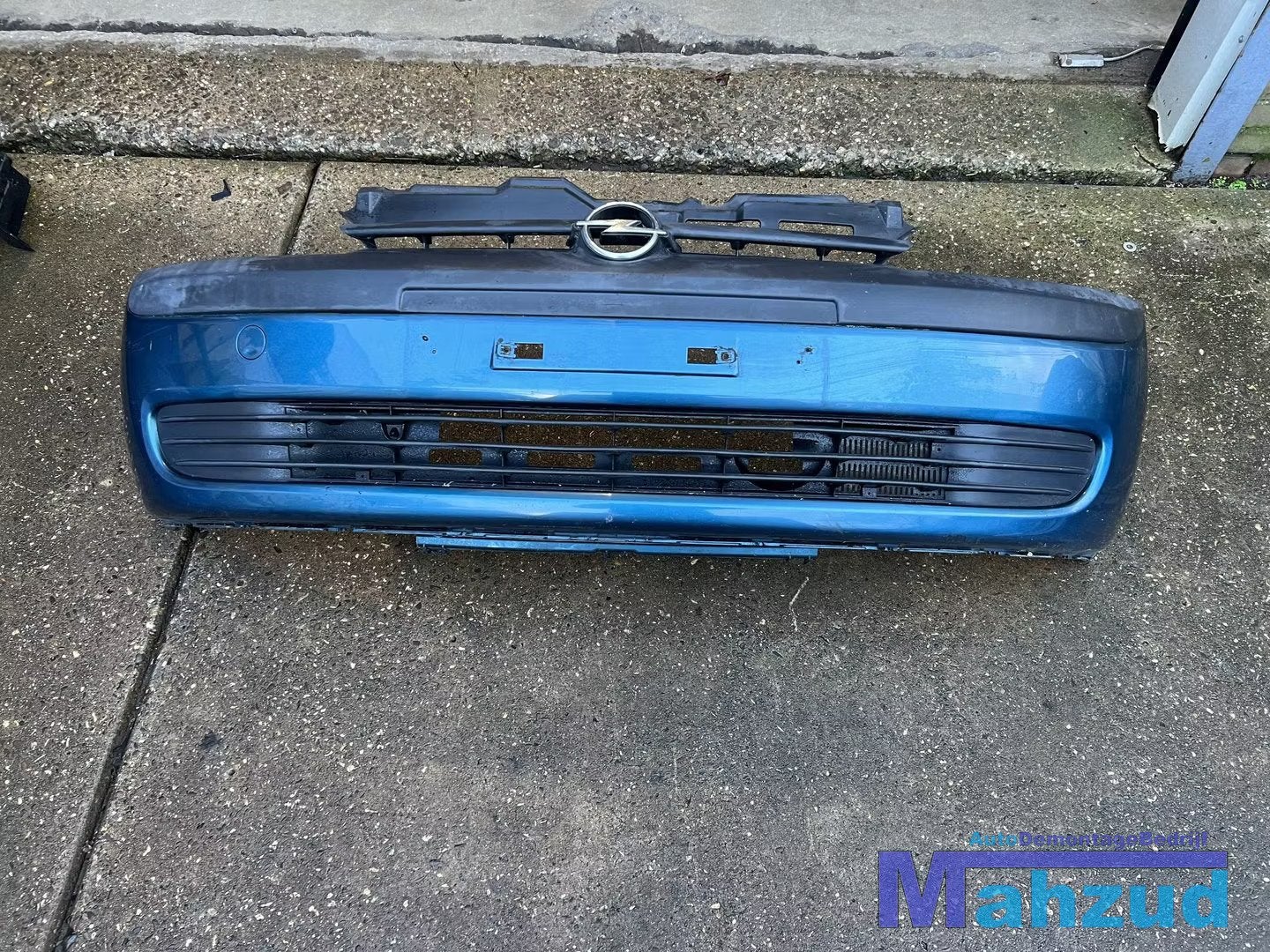 OPEL CORSA C Groen Z20M Voorbumper bumper voor 2000-2005, Pare-chocs, Opel Automobile GmbH, Avant, Opel