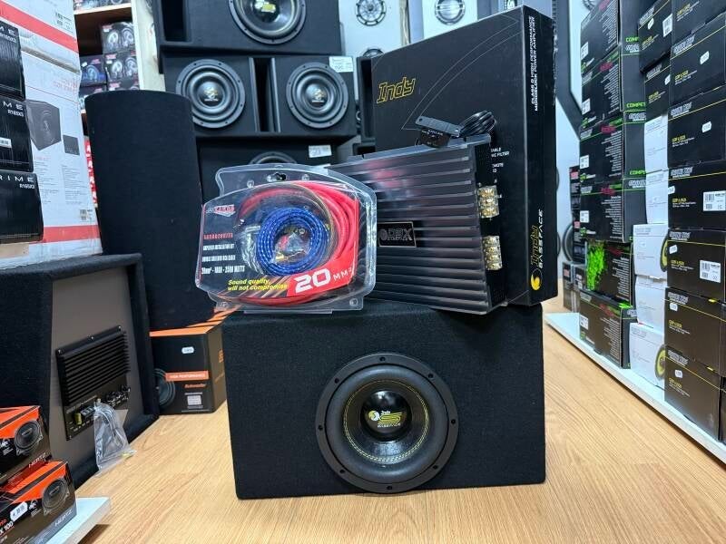 Minipowerpack 3 - Bassface - 8 inch - 500 watt RMS, Informatique & Logiciels, Enceintes Pc
