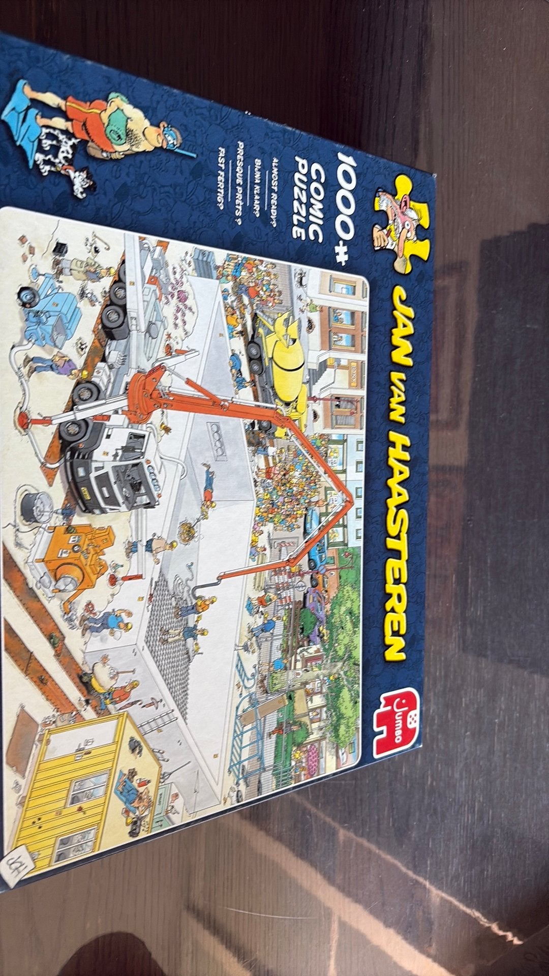 Jan van Haasteren puzzel 1000 stuks, Ophalen, 500 t/m 1500 stukjes, Zo goed als nieuw, Legpuzzel