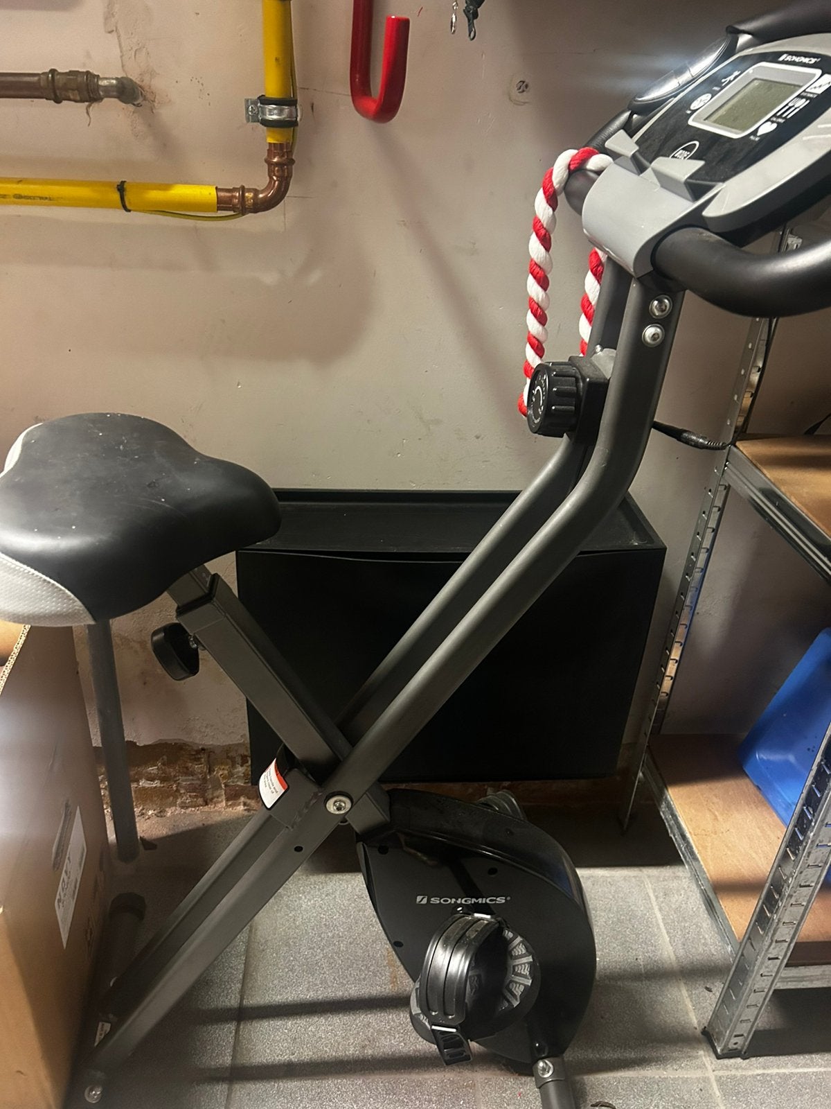 Vélo d'appartement pliable SONGMICS – tres bon état, Vélos & Vélomoteurs, Enlèvement, Comme neuf