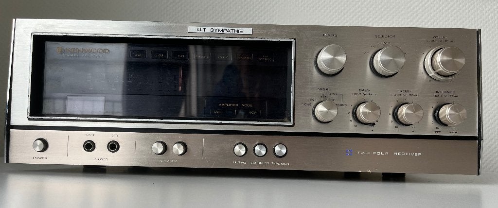 Versterker Kenwood KR-6340, Gebruikt, 60 tot 120 watt, Stereo, Ophalen