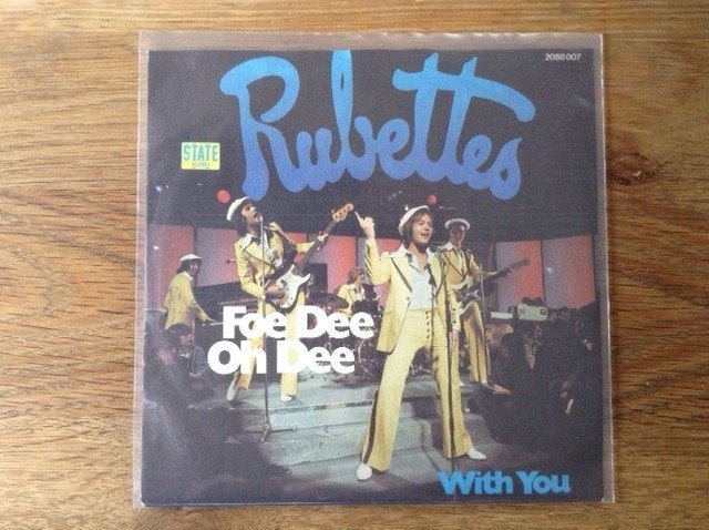 single rubettes, 7 inch, Ophalen of Verzenden, Beschermende buitenhoes, Rock en Metal