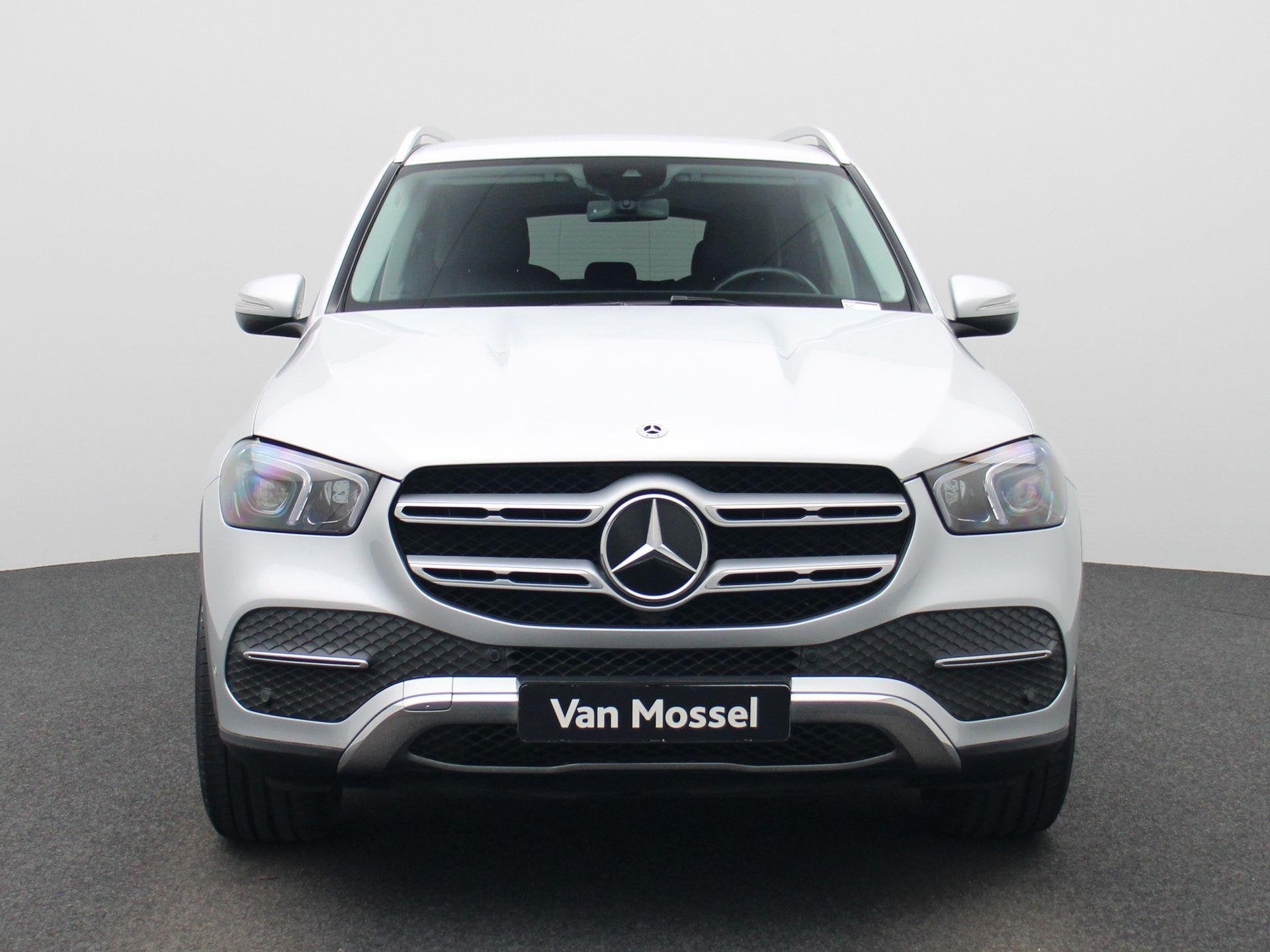Mercedes-Benz GLE 350 de Business Solution + LEDER + TREKHAA, Auto's, Dealer onderhouden, Stof, Zwart, 4 cilinders