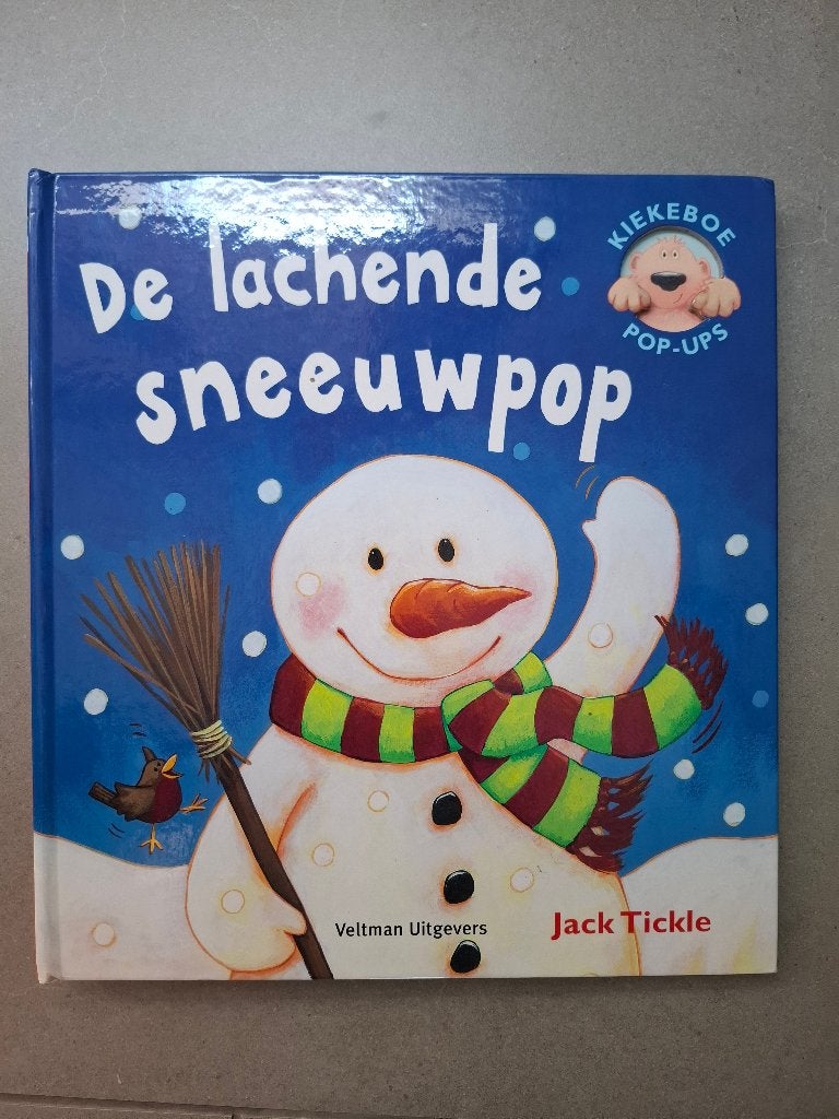 Prentenboek De lachende sneeuwpop van Jack Tickle, Ophalen of Verzenden, Zo goed als nieuw, Jack Tickle, Prentenboek