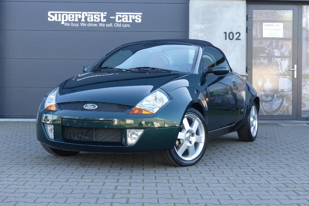 Ford Streetka, Cuir, Entreprise, Vert, 4 cylindres