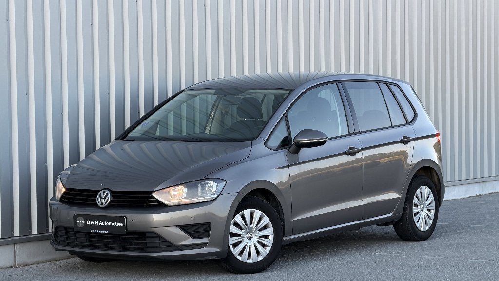 Volkswagen Golf Sportsvan 1.2 TSI 2014 Euro 6b Airco/parksen, Autos, Argent ou Gris, Achat, Euro 6, Entreprise