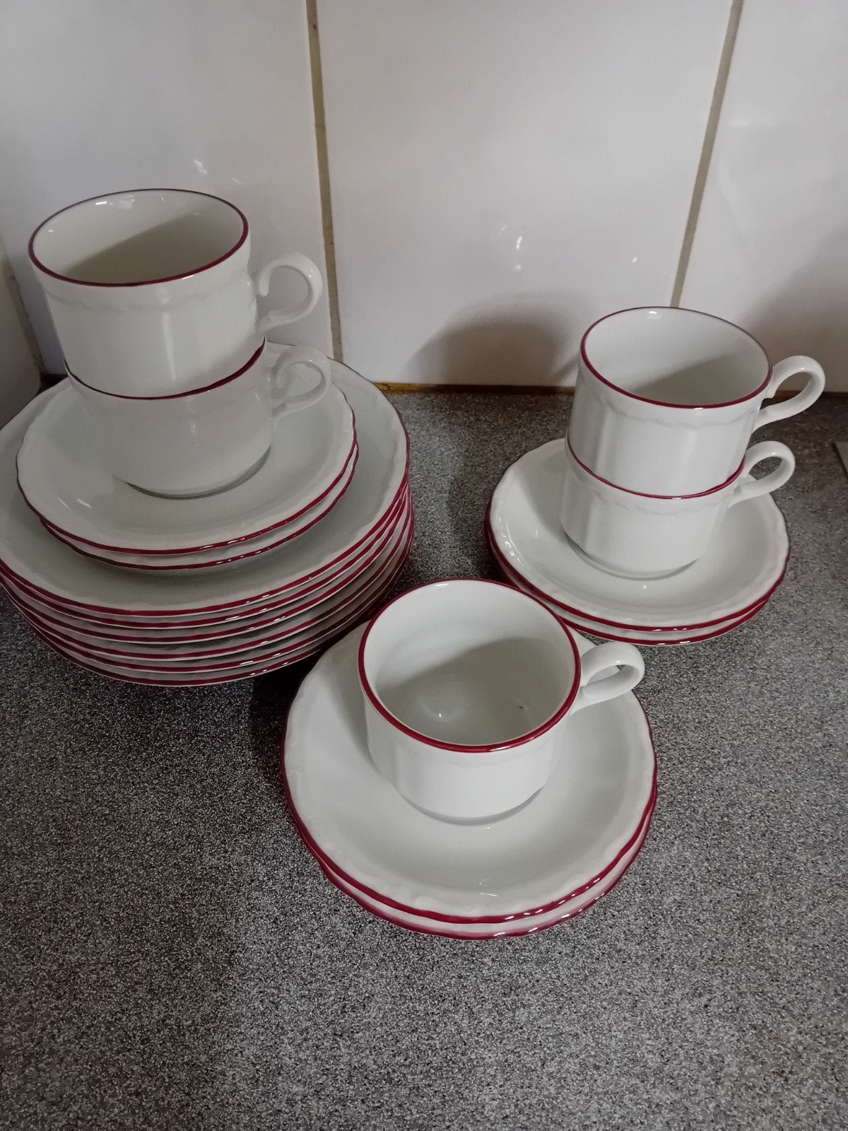 Vintage koffieservies vzn Bareuther, Enlèvement