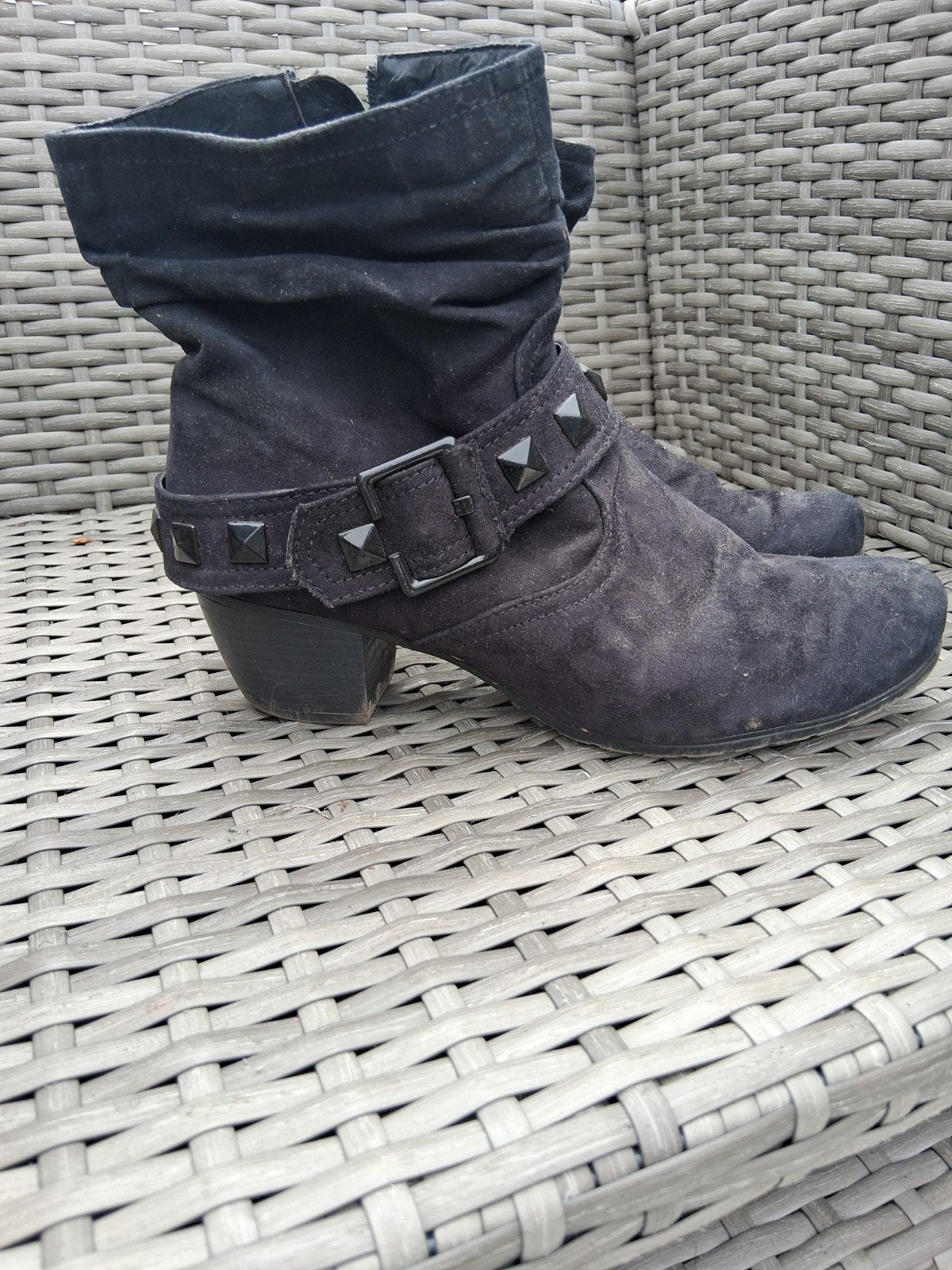 Laarzen dames, Ophalen