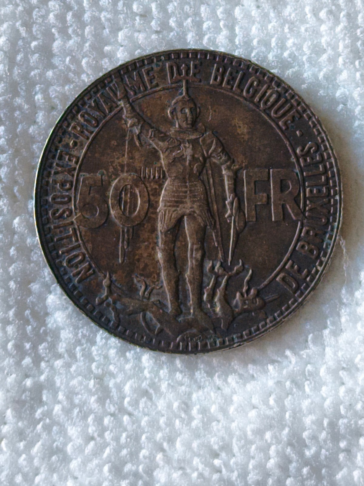 Spoorweg 50 Francs Leopold III