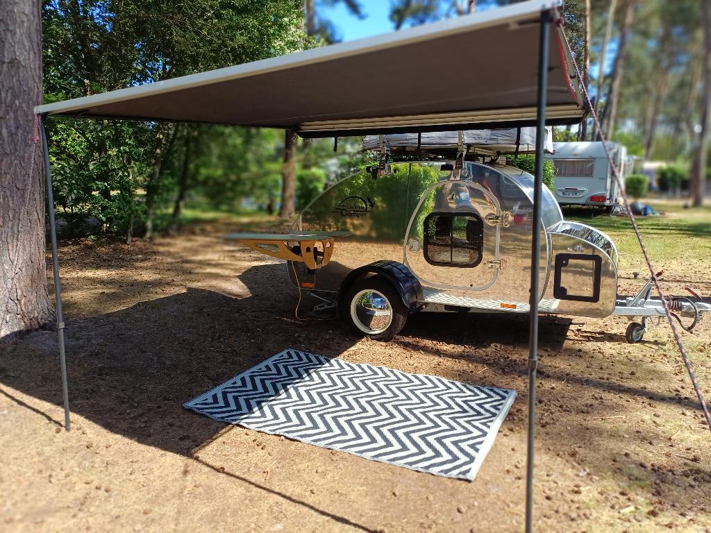 Compleet uitgeruste Lifestylecamper Steeldrop (<750kg), Caravans en Kamperen, Overige merken, Overige typen, Particulier, Tv-antenne
