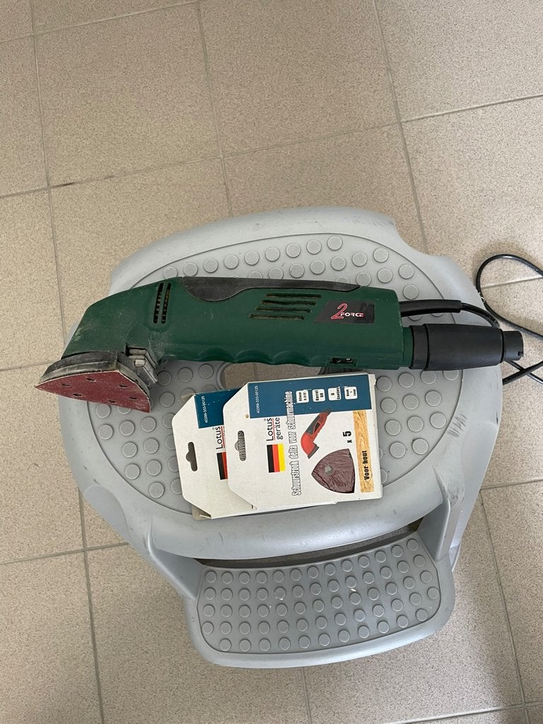 Vlak Schuurmachine, Bricolage & Construction, Outillage | Ponceuses, Enlèvement, Utilisé, Ponceuse orbitale
